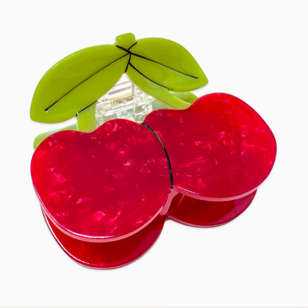 Large Cherries Hair Claw Clip