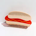 Large Hot Dog Hair Claw Clip