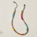 Blush Beam Stone Necklace