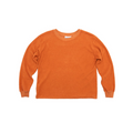 Campfire Sherpa Sweatshirt - Pumpkin Spice