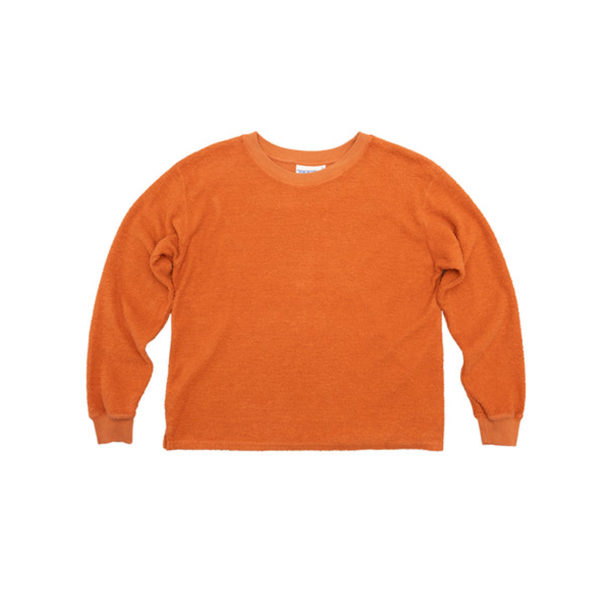 Campfire Sherpa Sweatshirt - Pumpkin Spice