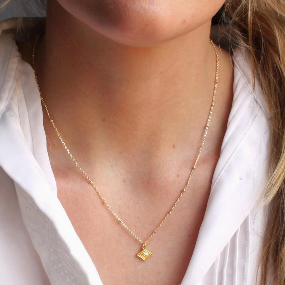 Desert Eye Pendant Necklace