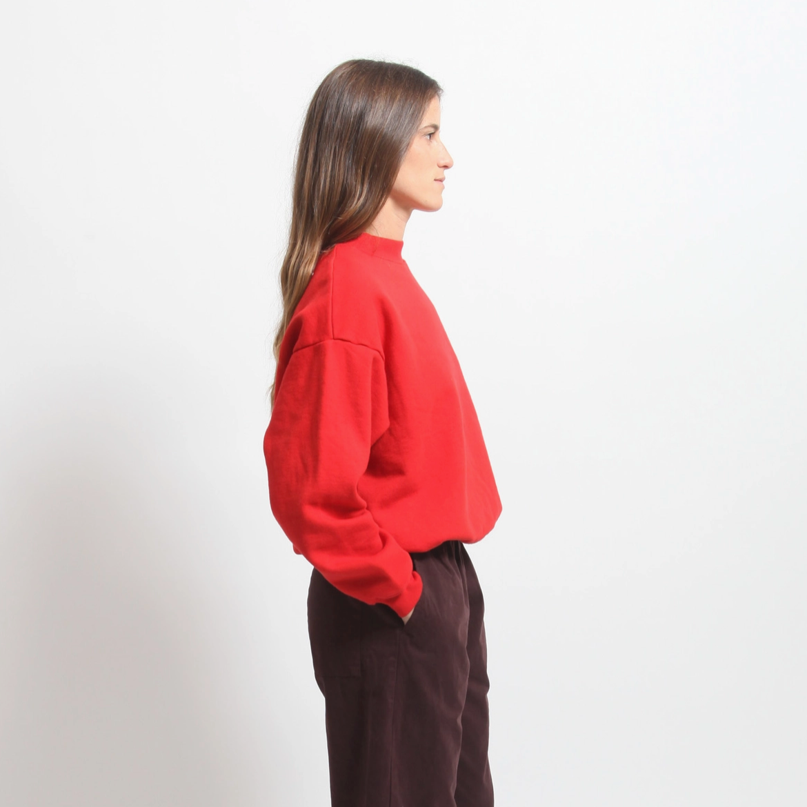 Parc Sweatshirt - Ruby