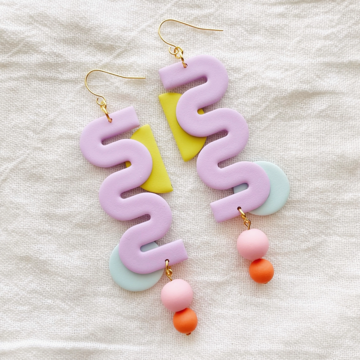 Cleo | Polymer Clay Earrings