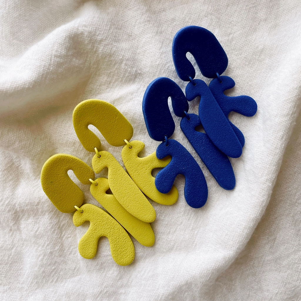 Isa | Polymer Clay Earrings