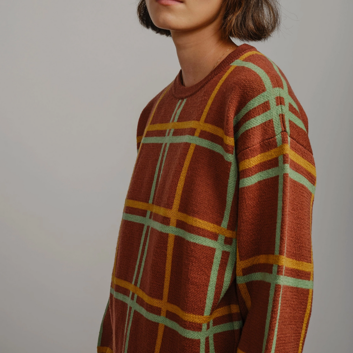 Marlow Plaid Sweater