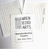 Washable Mending Transfers