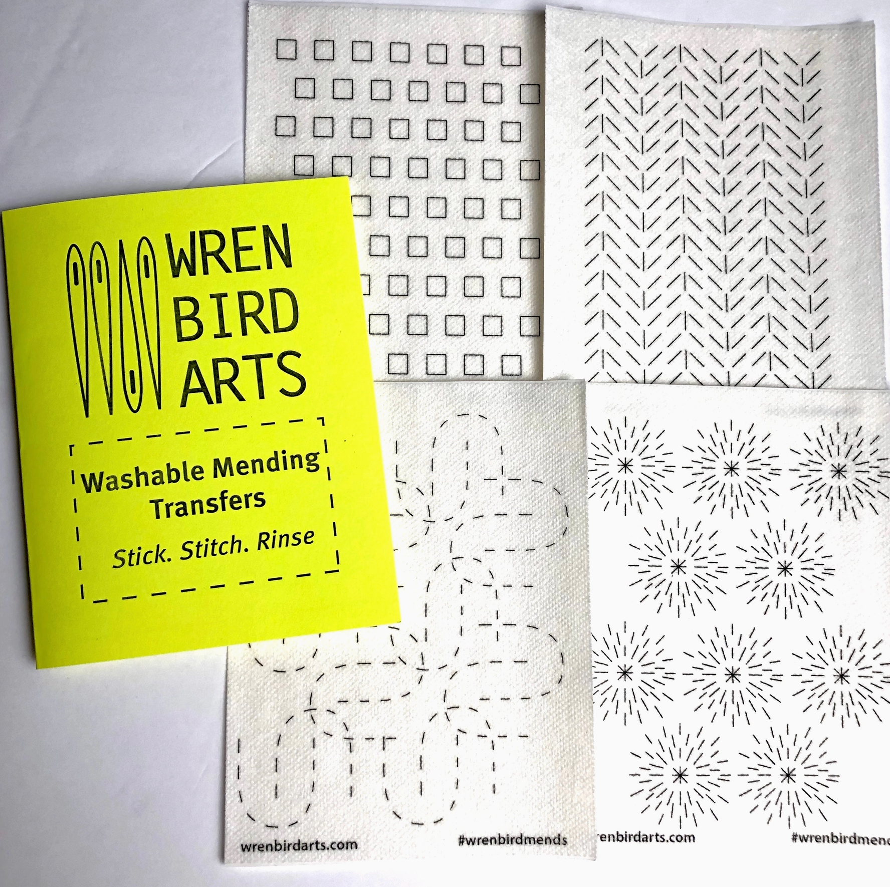 Washable Mending Transfers