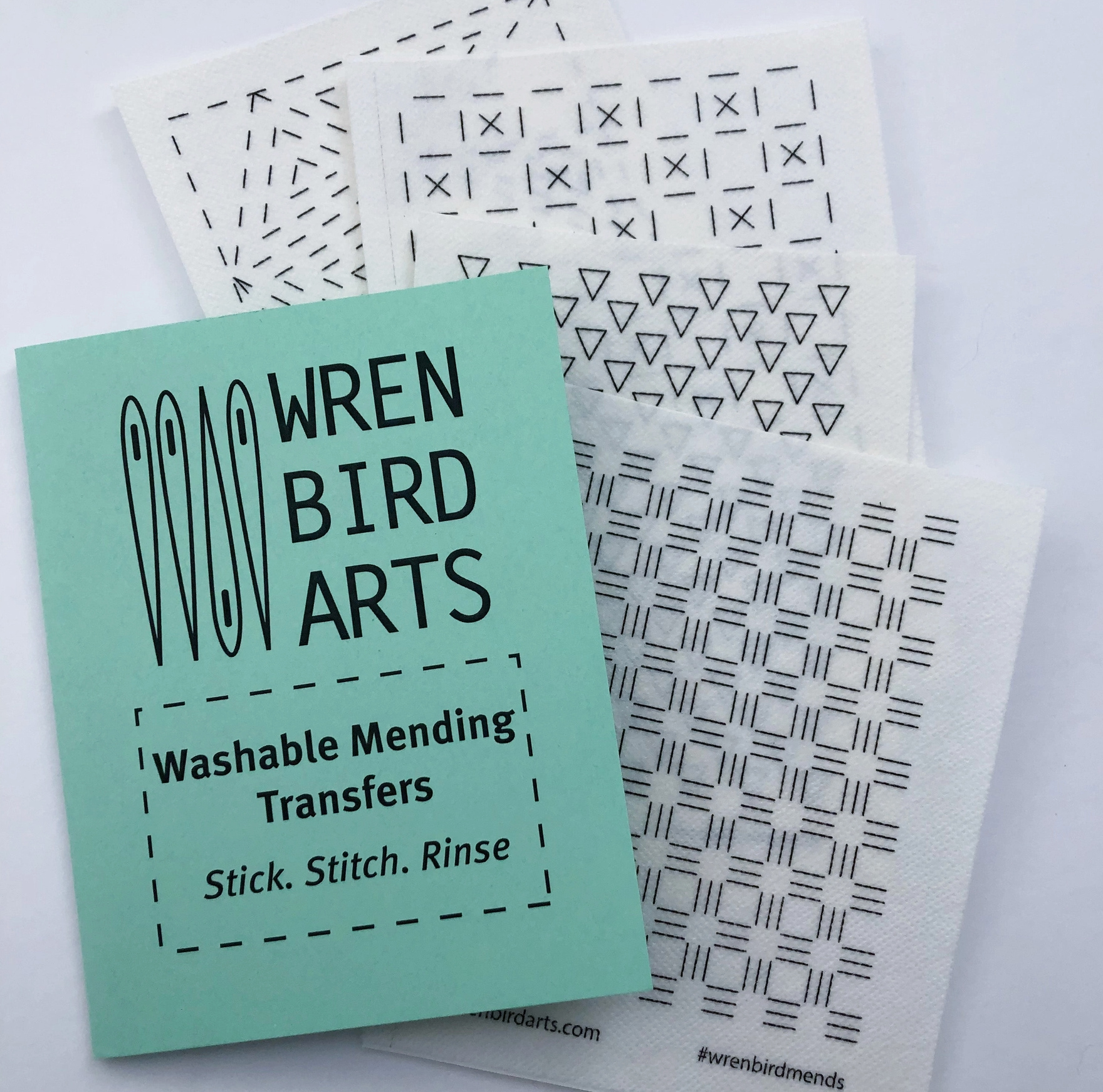 Washable Mending Transfers
