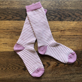 Ladies Alpaca Stripey Socks