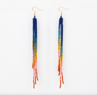 Ombre Fringe Duster Earrings