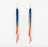 Ombre Fringe Duster Earrings