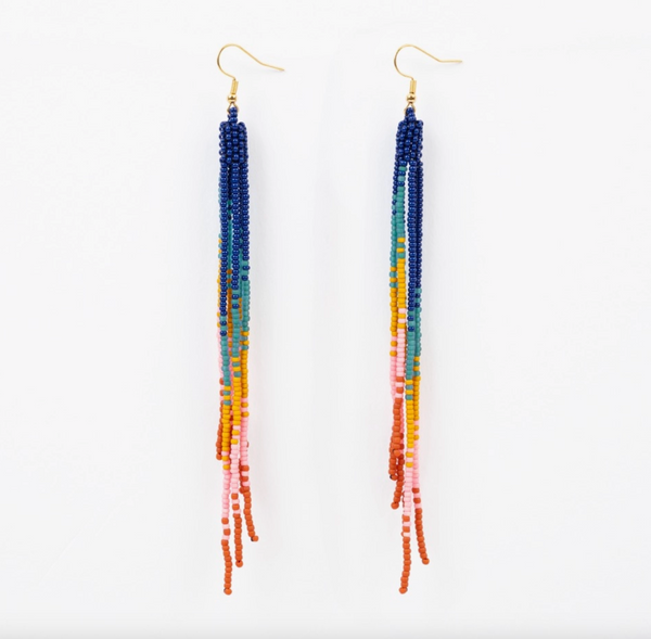 Ombre Fringe Duster Earrings