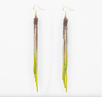 Ombre Fringe Duster Earrings