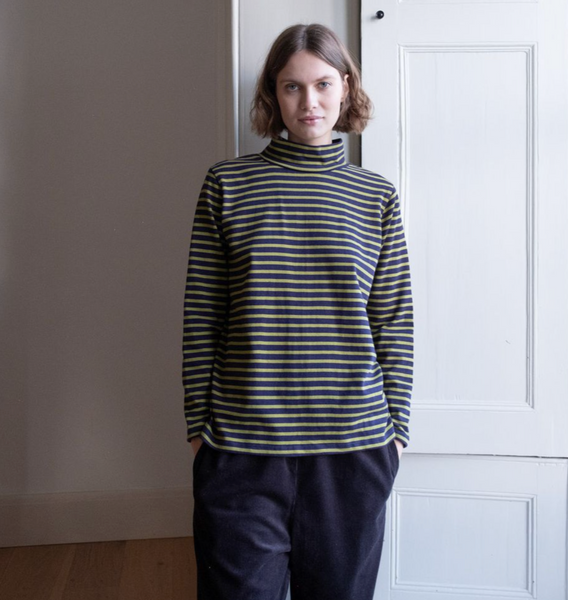 Joni Striped Turtleneck
