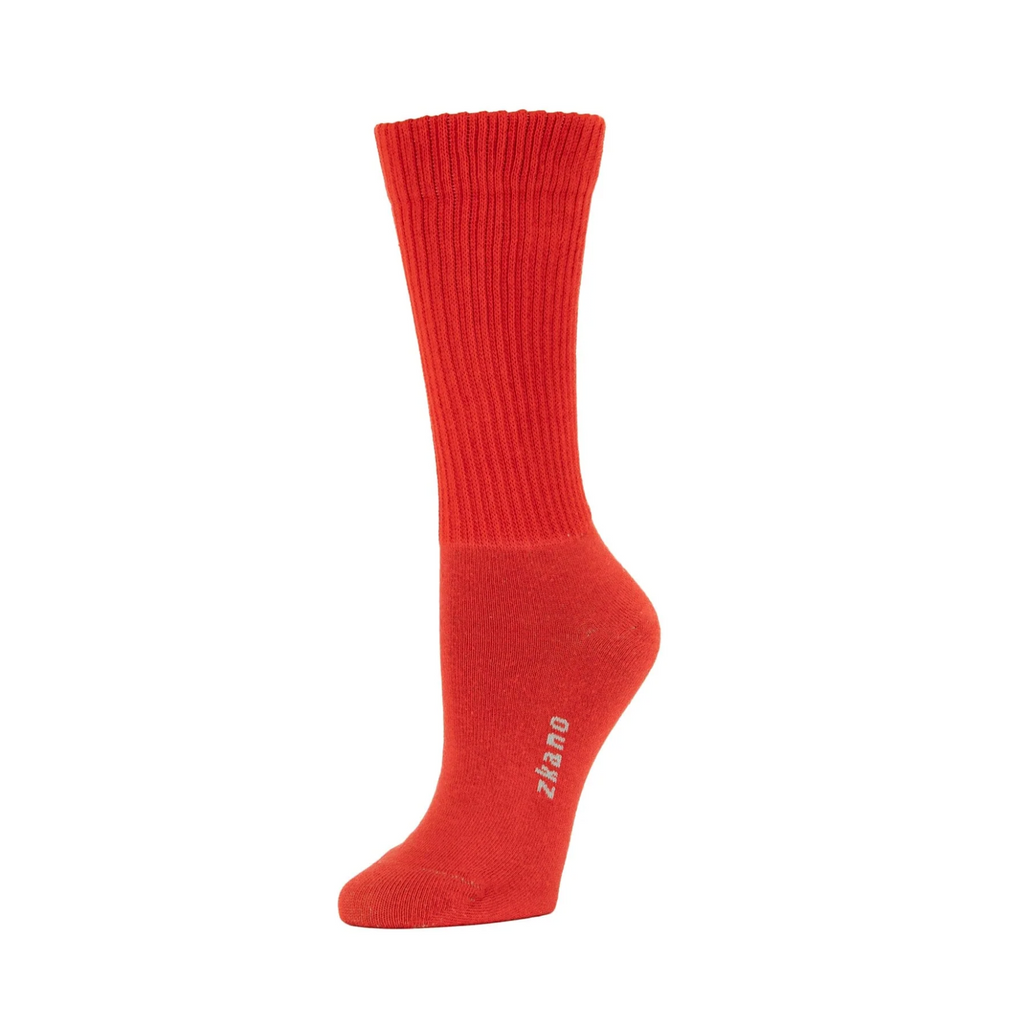 Rib Knit Crew Sock