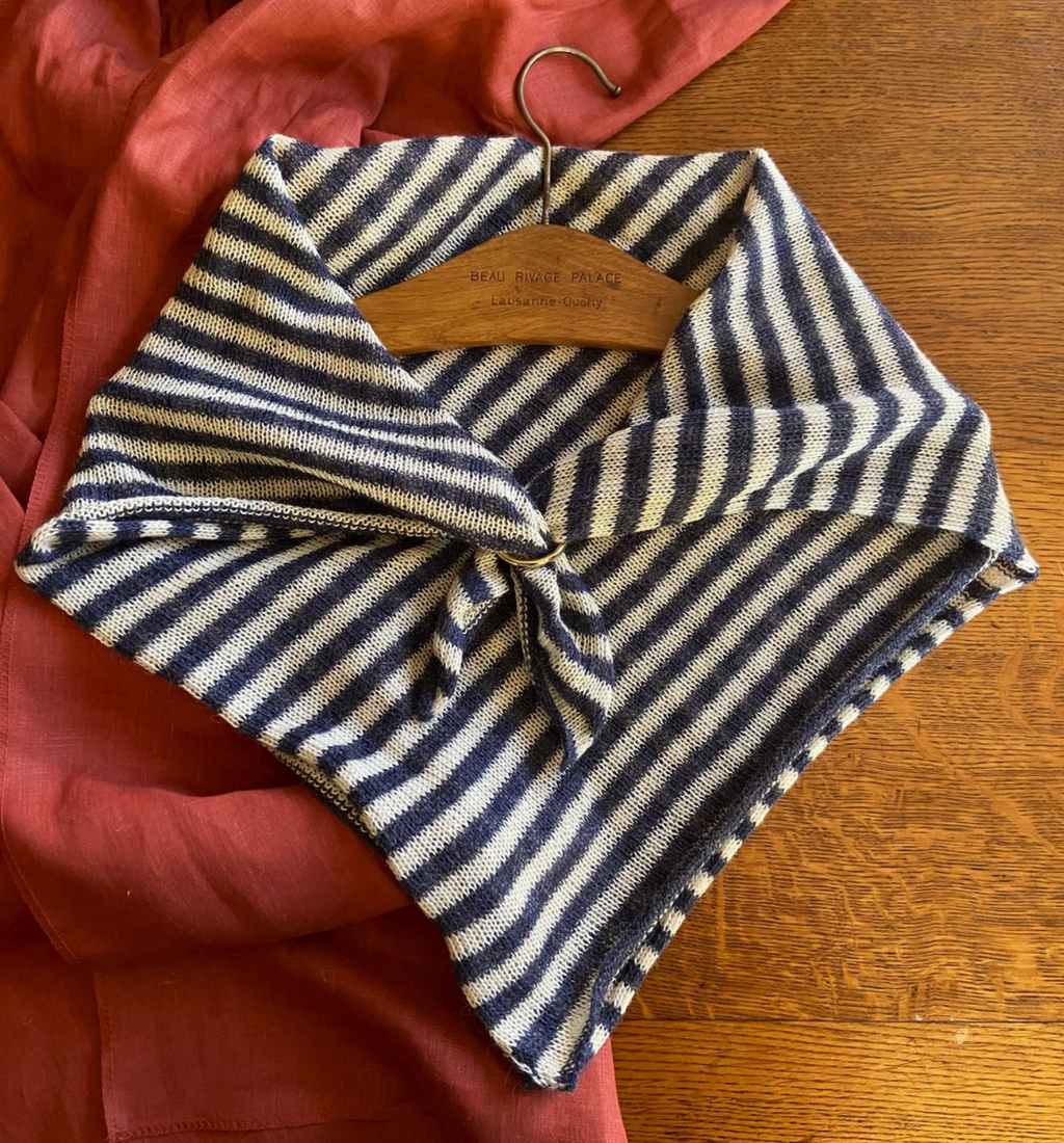 Alpaca Stripe Neckerchief