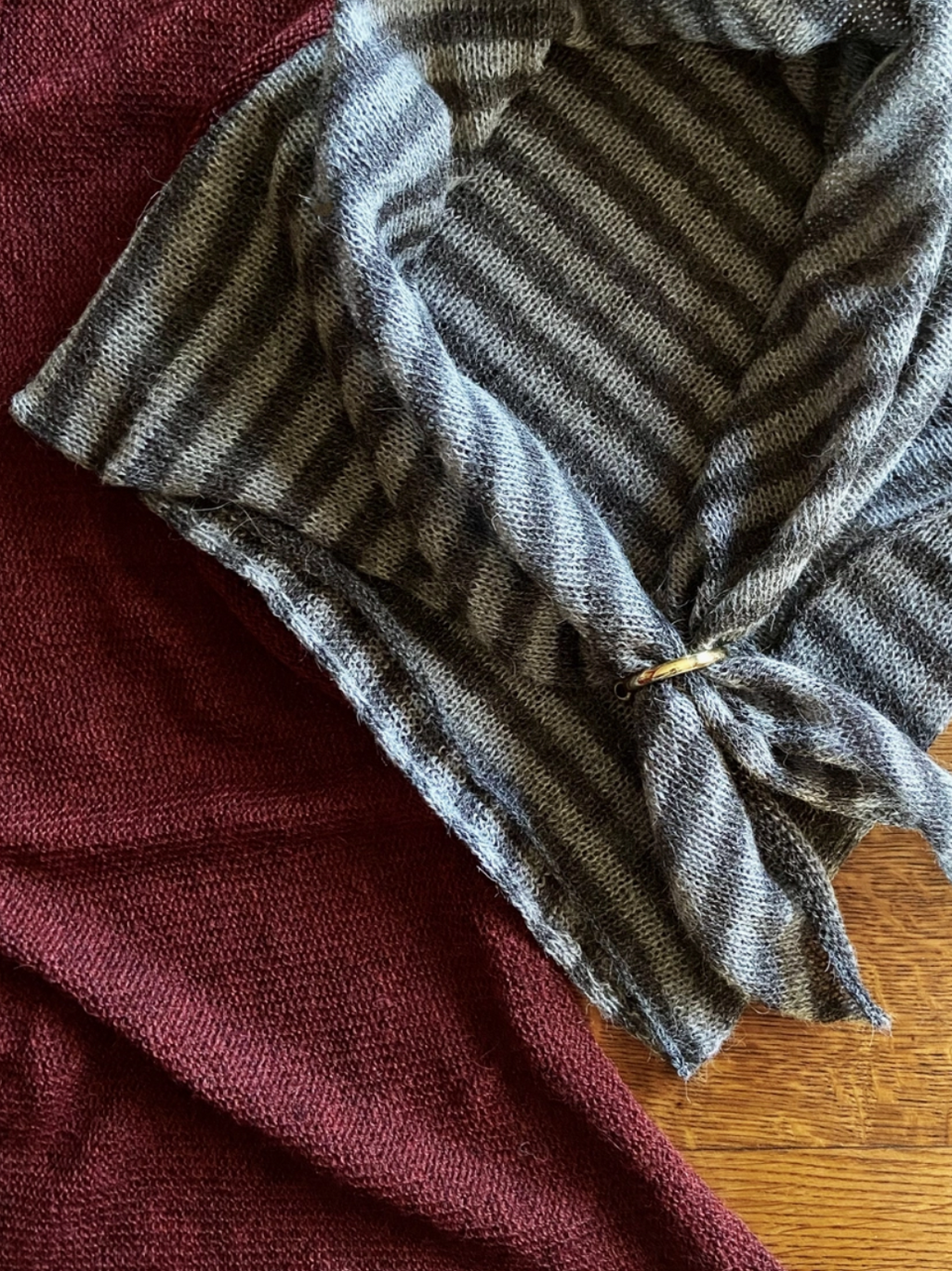 Alpaca Stripe Neckerchief