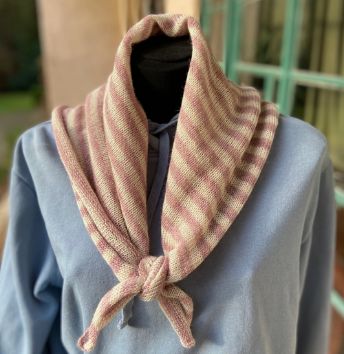 Alpaca Stripe Neckerchief