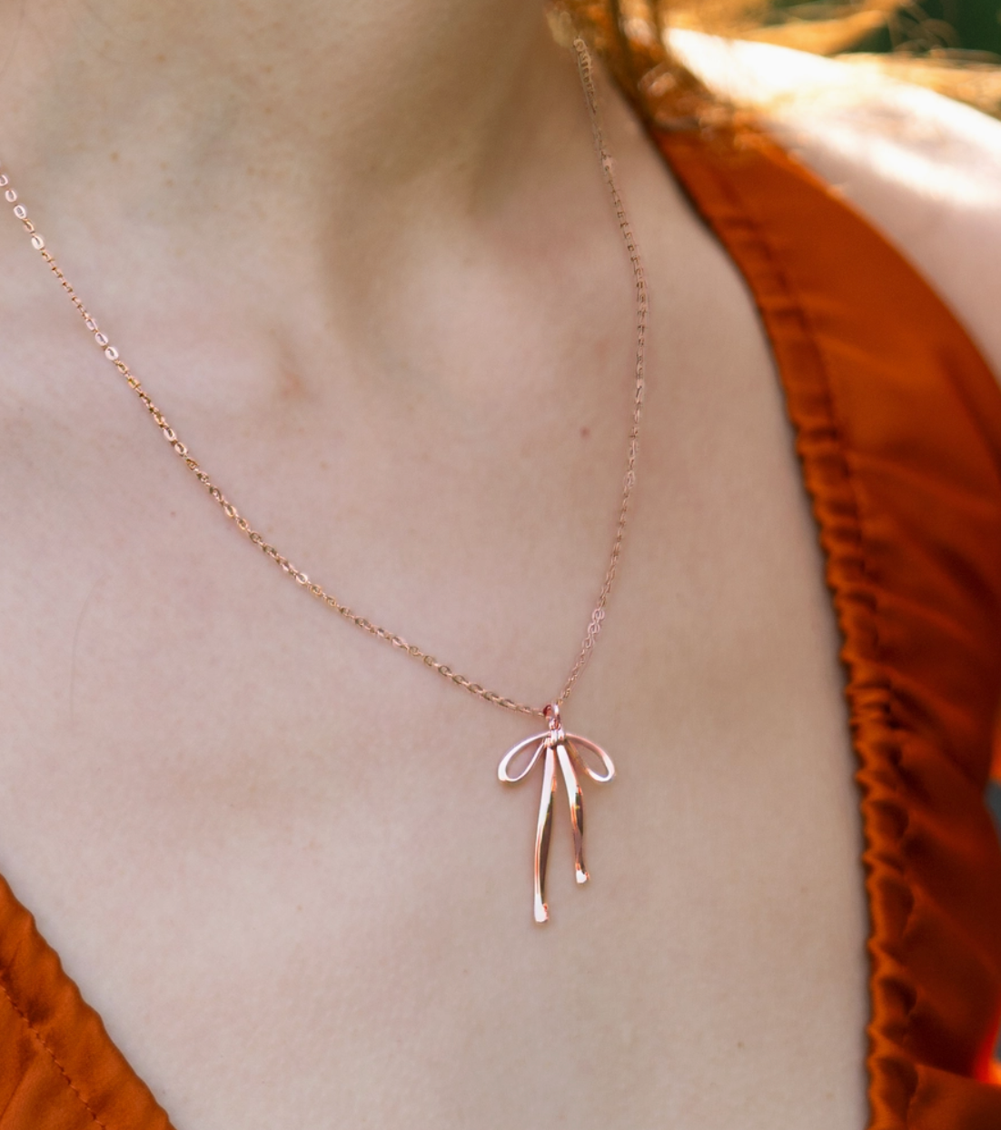 Bad To the Bow Necklace