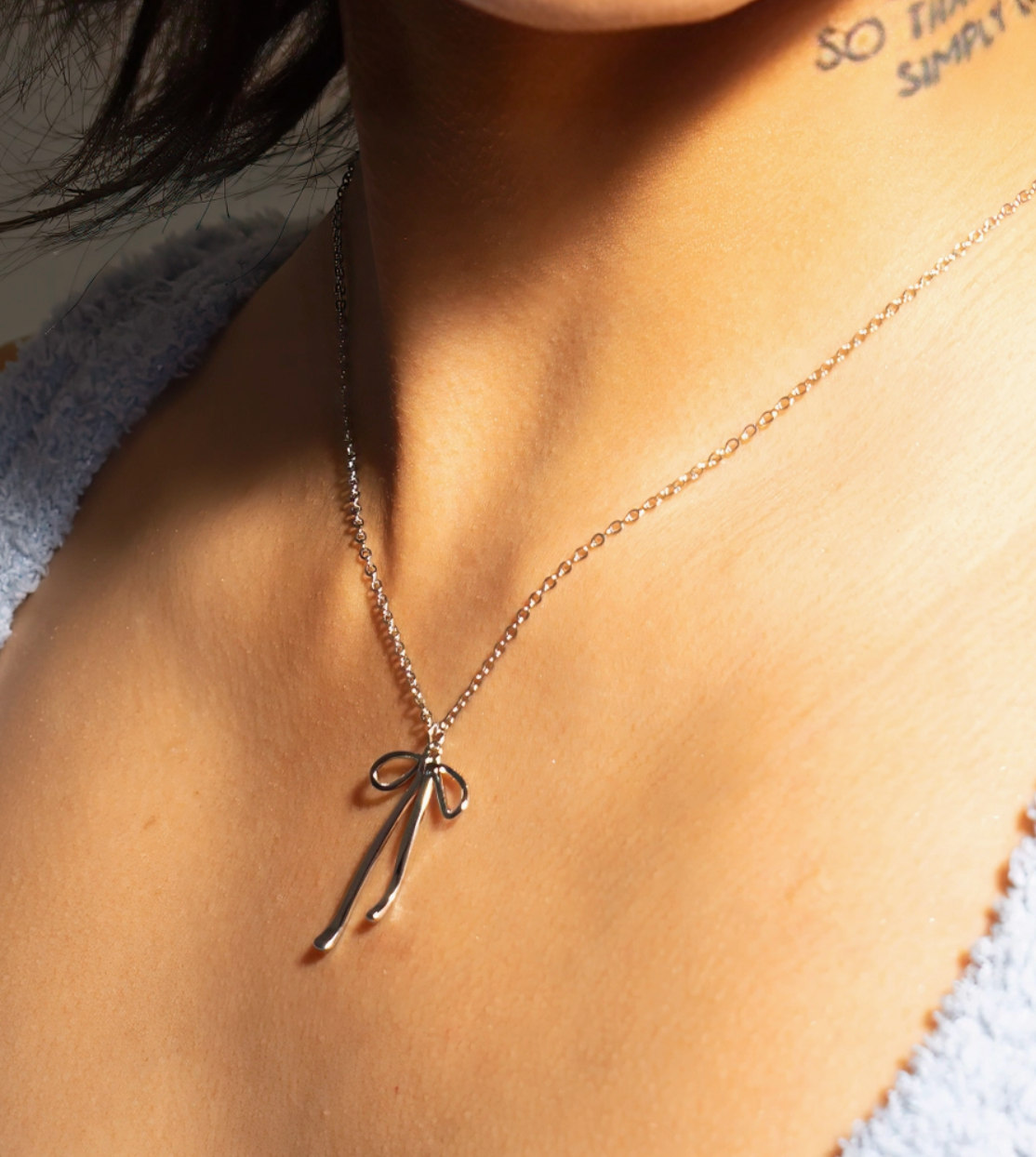 Bad To the Bow Necklace