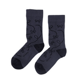 Ribbon Crew Socks