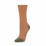 Rose Slouch Roll Top Socks