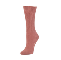 Rib Knit Crew Sock