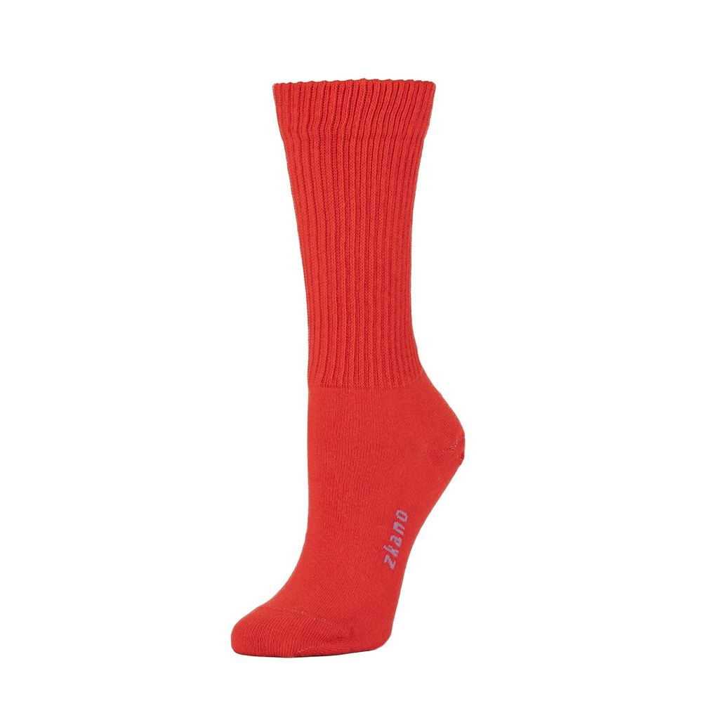 Rib Knit Crew Sock