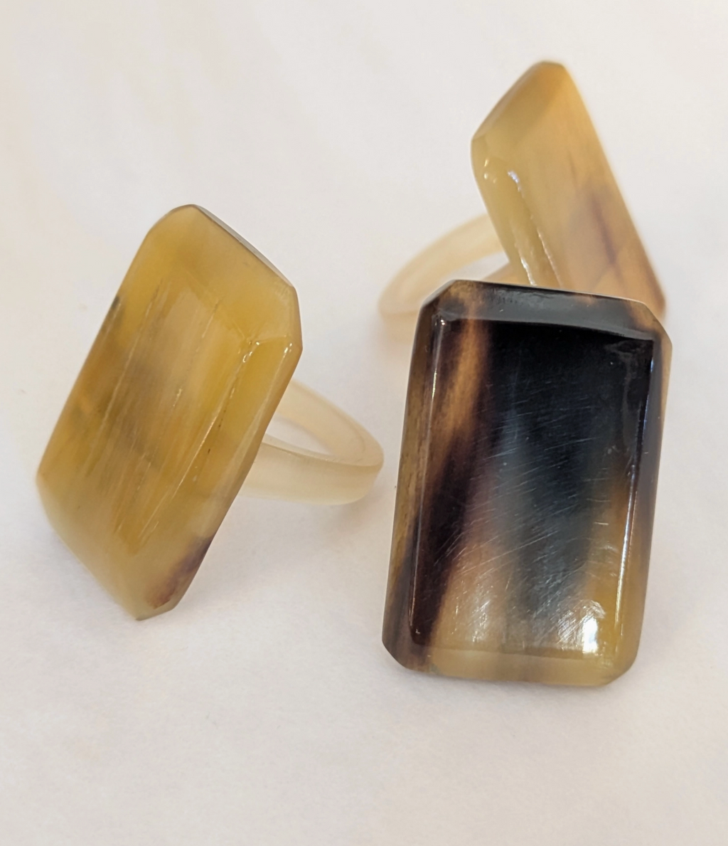 Zebu Horn Rings