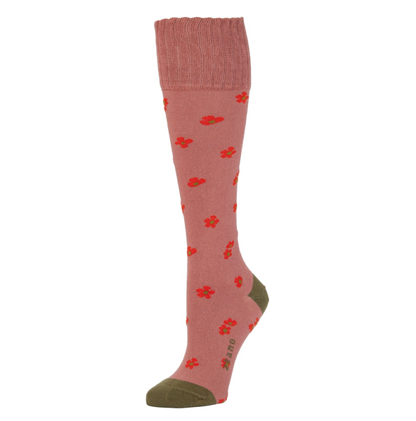 Ditsy Floral Knee High Sock