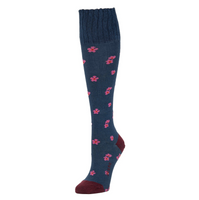 Ditsy Floral Knee High Sock