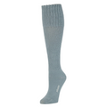 Solid Rib Knit Knee High Sock