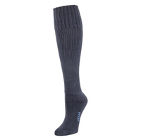 Solid Rib Knit Knee High Sock