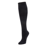 Solid Rib Knit Knee High Sock