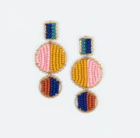 Mod Block Earrings