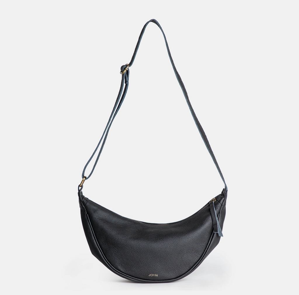 Leather Moon Sling Bag