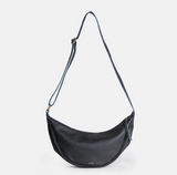 Leather Moon Sling Bag