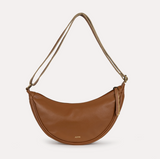 Leather Moon Sling Bag