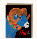 Lisa Congdon Astrology Greeting Card