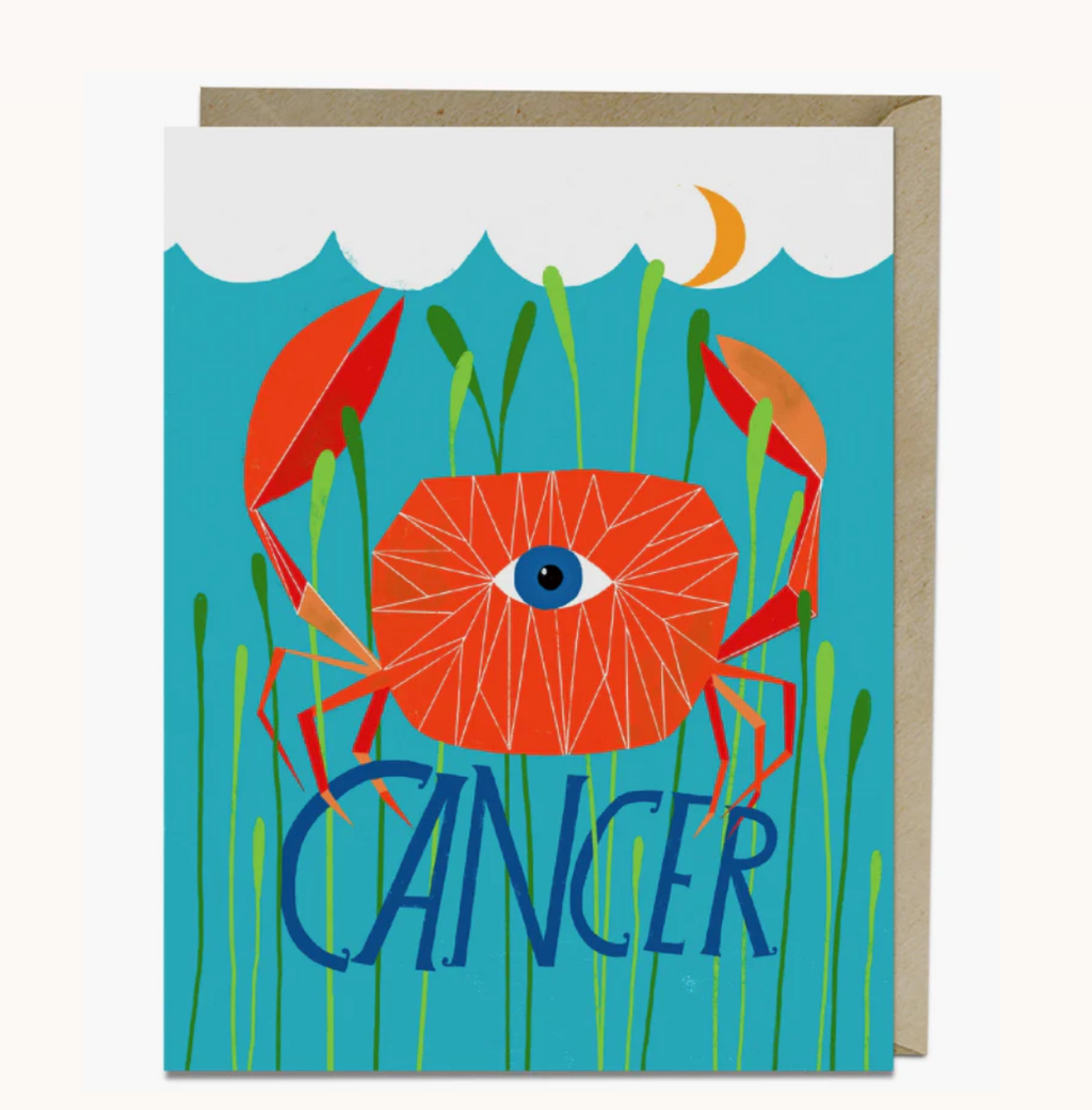 Lisa Congdon Astrology Greeting Card