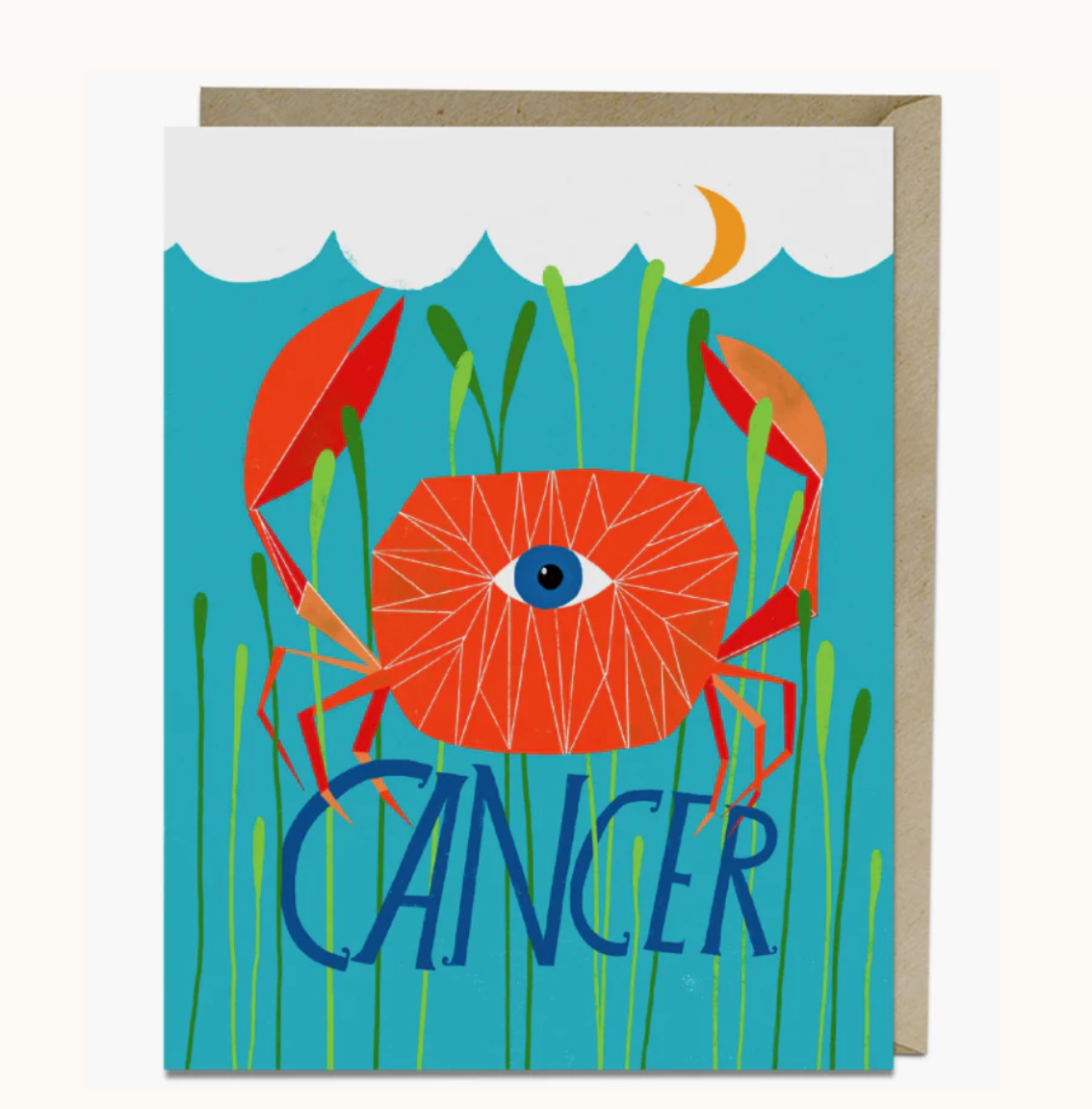 Lisa Congdon Astrology Greeting Card