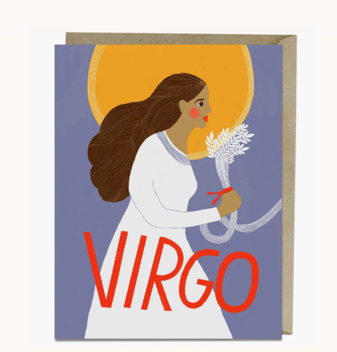Lisa Congdon Astrology Greeting Card