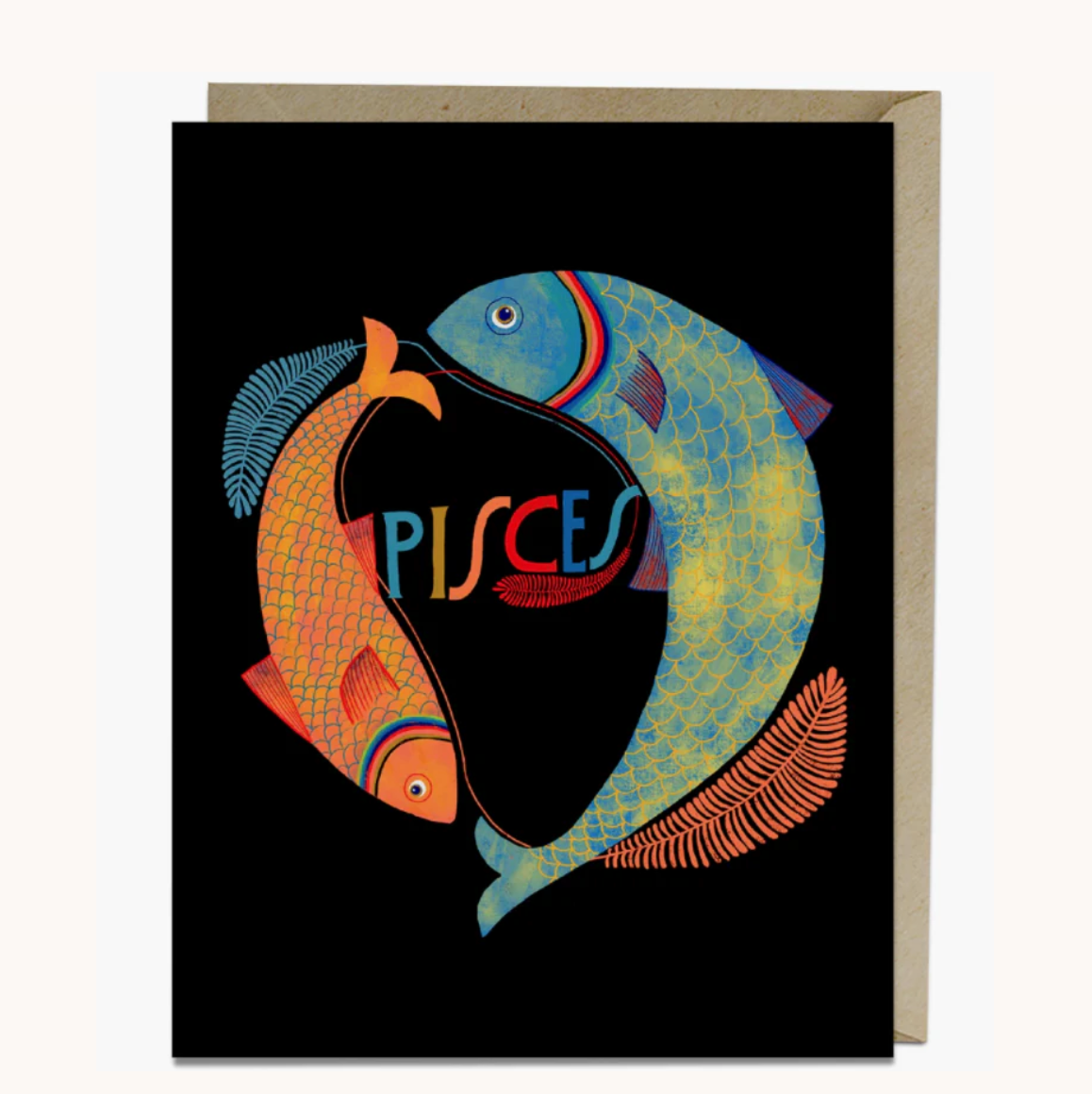 Lisa Congdon Astrology Greeting Card