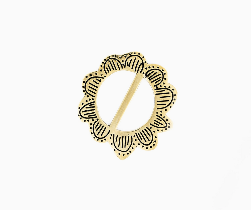 Brass Bandana Slide Ring
