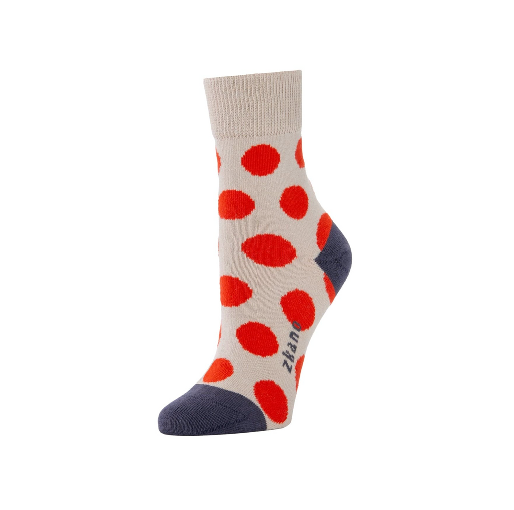50's Dot - 1/2 Crew Socks
