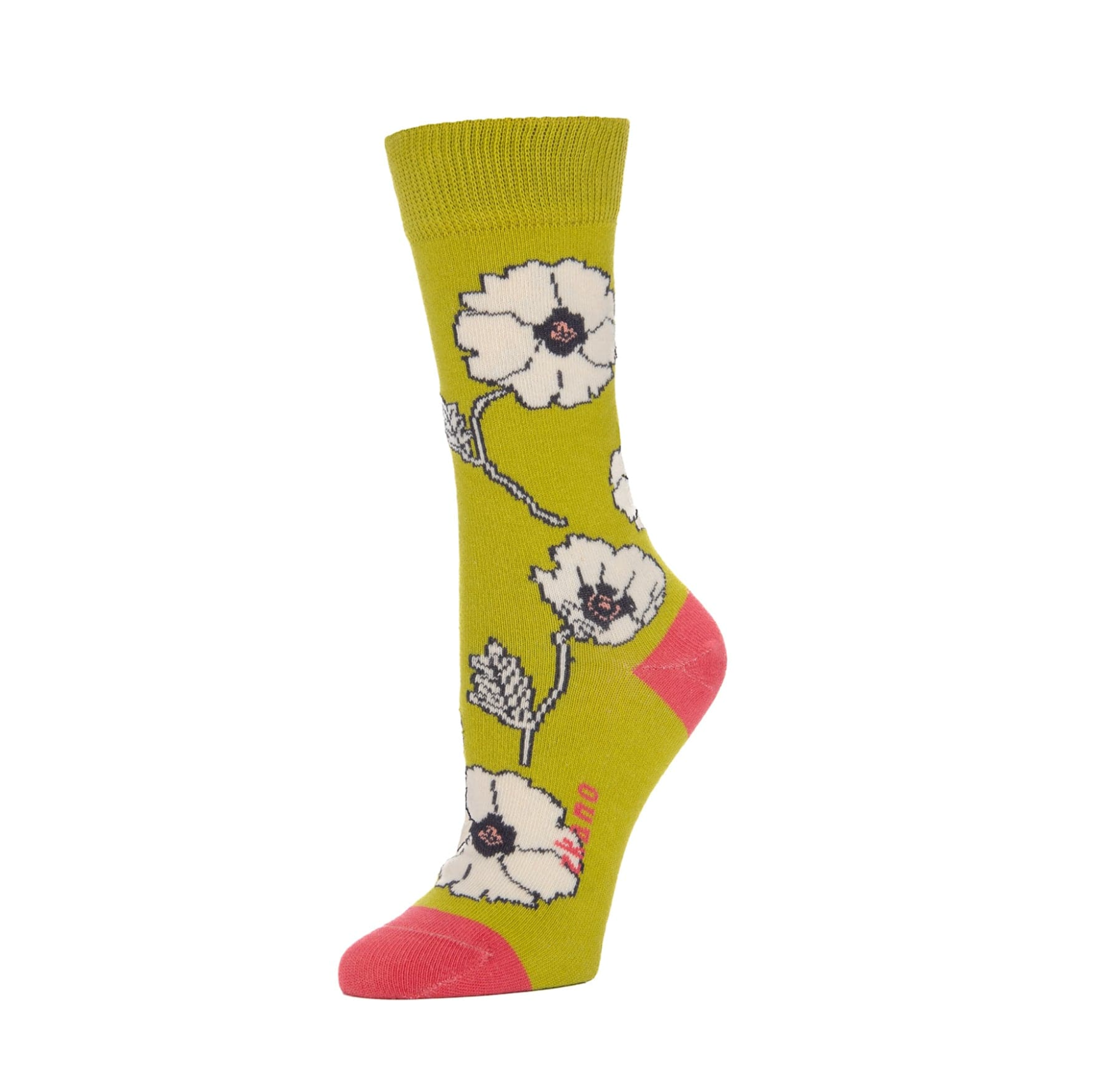 Poppies Crew Socks