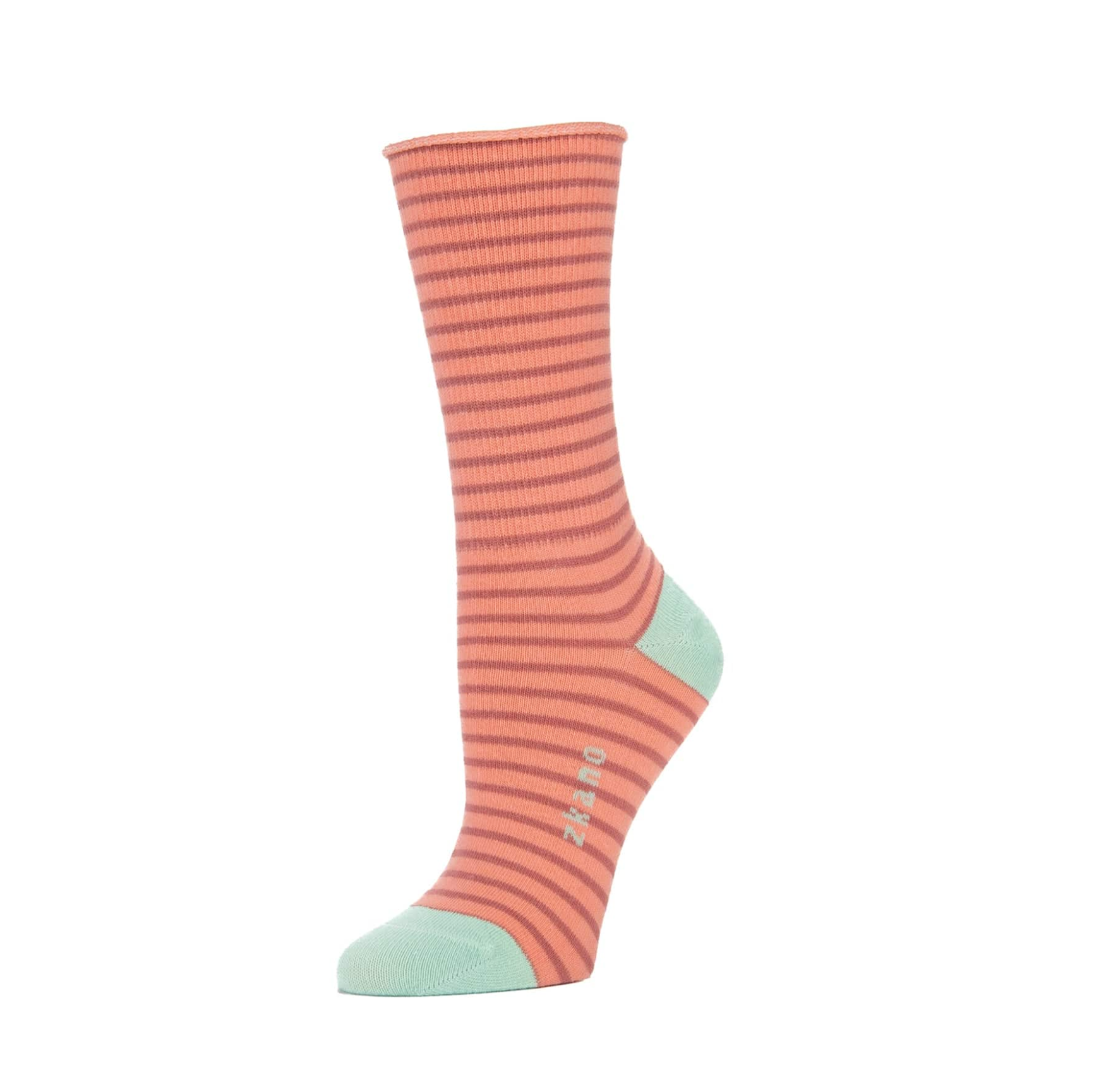 Rose Roll Top Socks