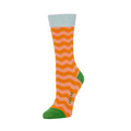Wavy Stripe Crew Socks