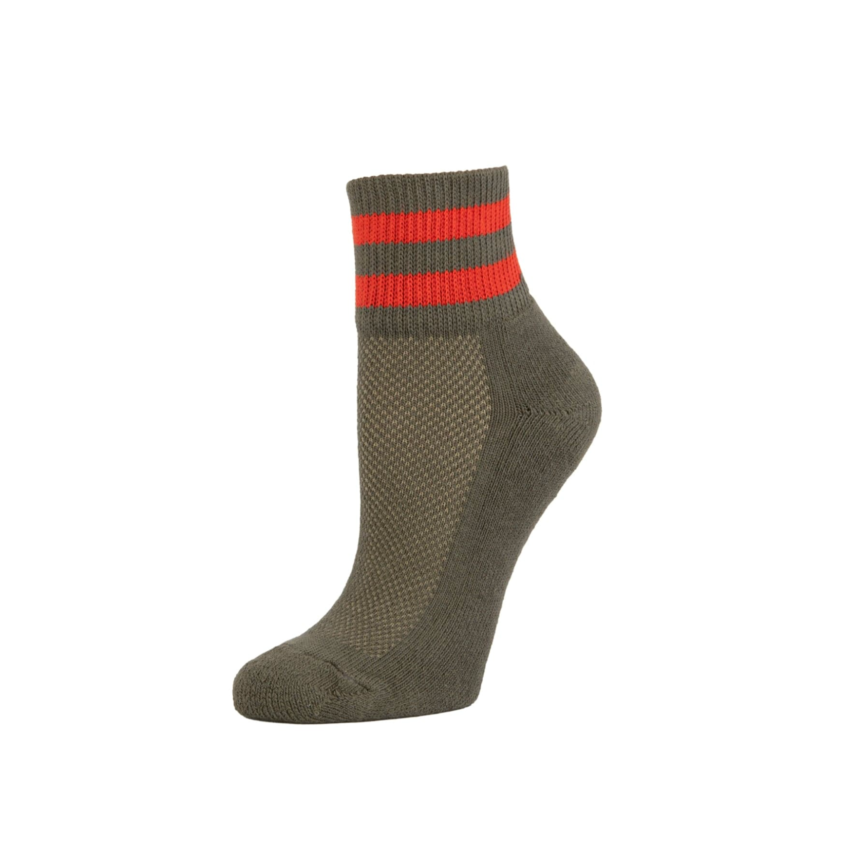 Retro Stripes Cushioned Ankle Sock